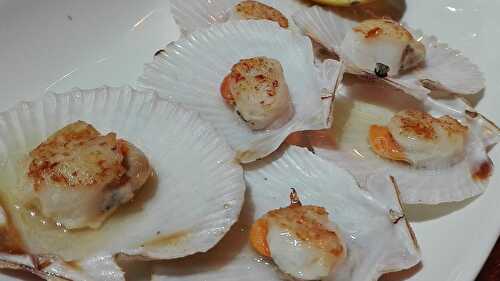 Scallops with Whisky