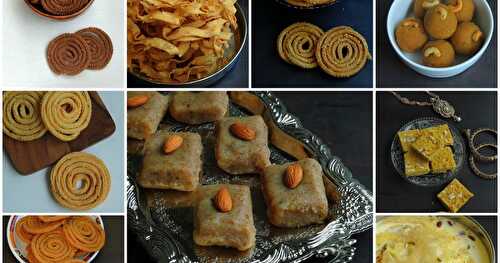 30 Diwali Sweets and Snacks 
