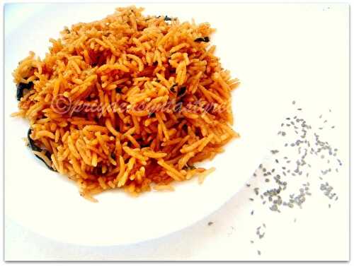 Ajwain Tomato Rice