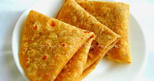 Ajwain & Urad Dal Paratha
