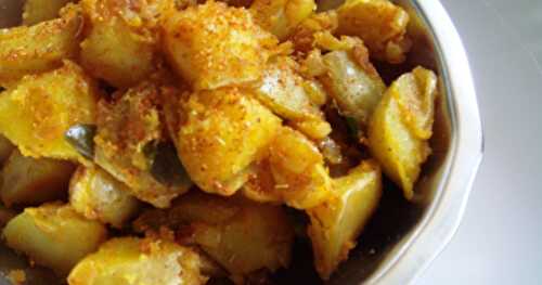 Ala Badun (Srilankan Deviled Potatoes)