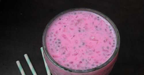 Alouda/Mauritian Alouda Cold Milk/Alouda Glace