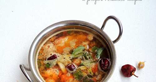 Amla & Dal Rasam/Indian Gooseberry Dal Soup