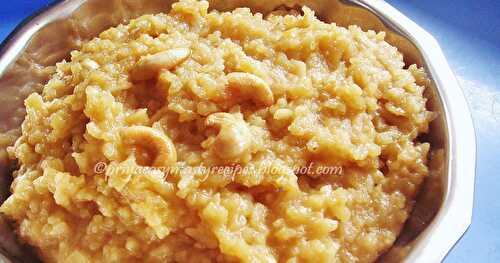 Aval/Poha Sakkarai Pongal & Happy Pongal Wishes