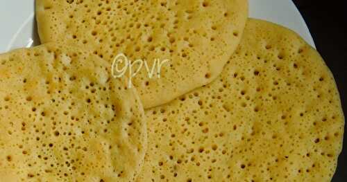 Baghrir/Moroccan 1000 holes Pancakes ~~ Moroccan Cuisine