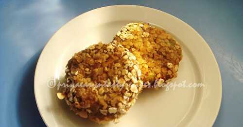 Baked Oats Crusted Broccoli Patties