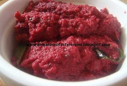 Beetroot Chutney