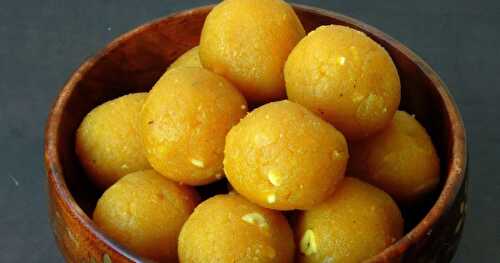 Besan Badam Laddoo/ Gluten Free Gramflour Almonds Laddoos