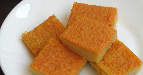 Bingka Telur/Indonesian Egg & Coconut Milk Cake