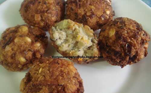 Black-eyed Beans N Carrot Masala Vadai