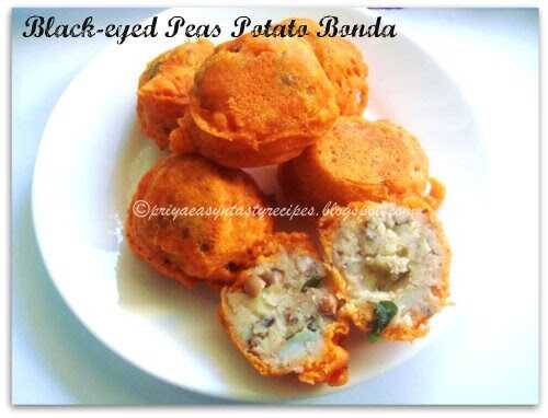 Black-eyed Peas Potato Bonda
