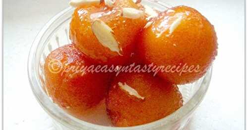 Bread Gulab Jamuns