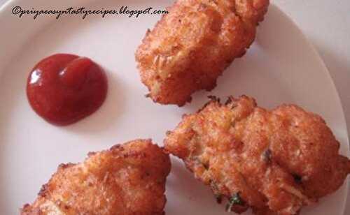 Bread N Salmon Fish Pakoras