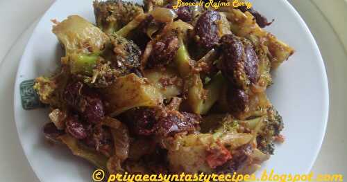 Broccoli Rajma Curry