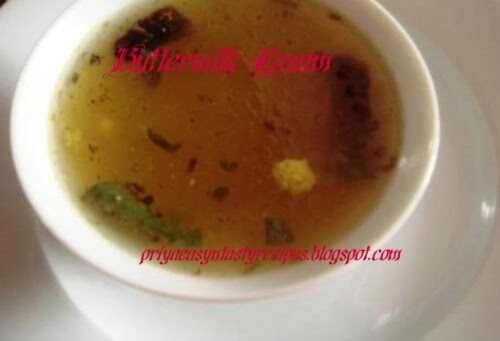 Buttermilk Rasam