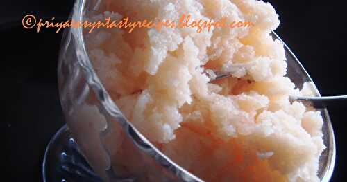 Cantaloupe Granita