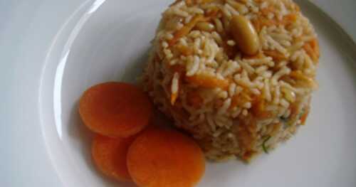 Carrot Masala Rice