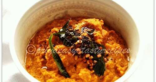 Carrot & Shallots Chutney