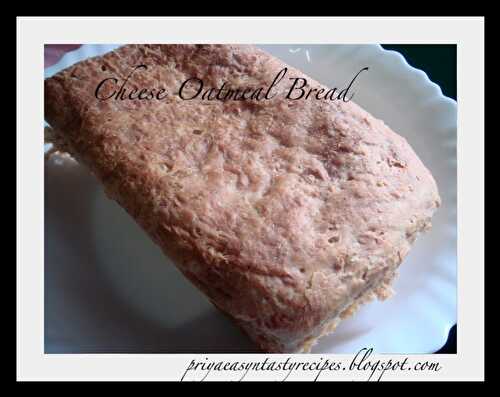 Cheese Oatmeal Bread