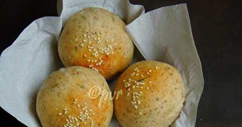 Cheese Stuffed Potato Buns