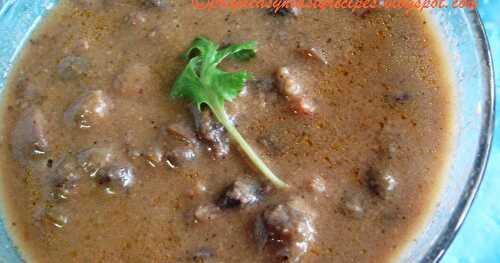 Chettinad Mushroom Kurma
