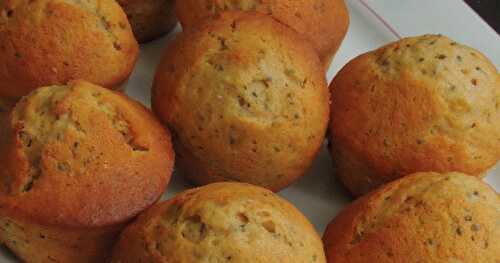 Chia Seeds & Banana Spelt Flour Muffins