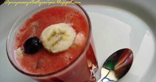 Chilled Watermelon Soup