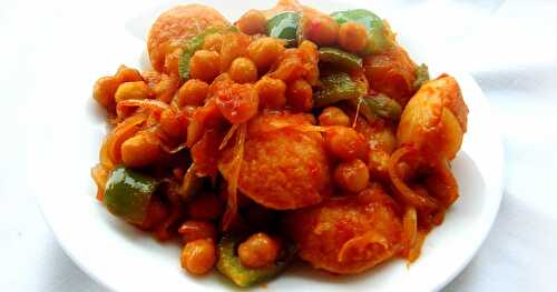 Chilly Mini Idly with Chickpeas