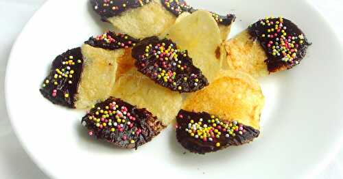 Chocolate Dipped Potato Chips