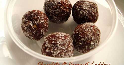 Chocolate N Coconut Laddoos