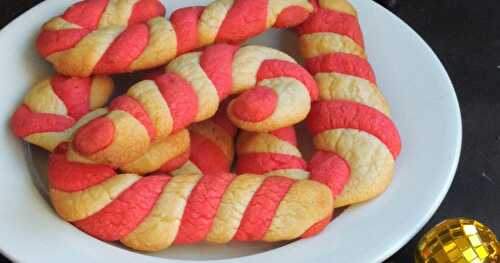 Christmas Candy Cane Cookies