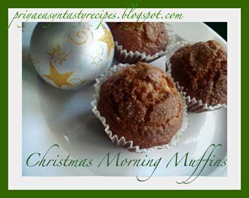 Christmas Morning Muffins - S&SB Challenge