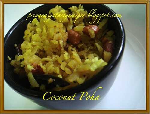 Coconut Poha