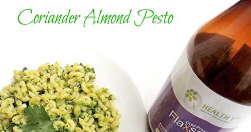 Coriander Almond Pesto