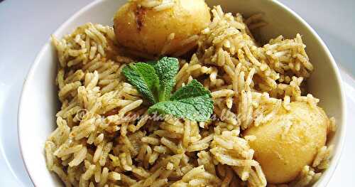 Coriander & Baby Potato Pulao