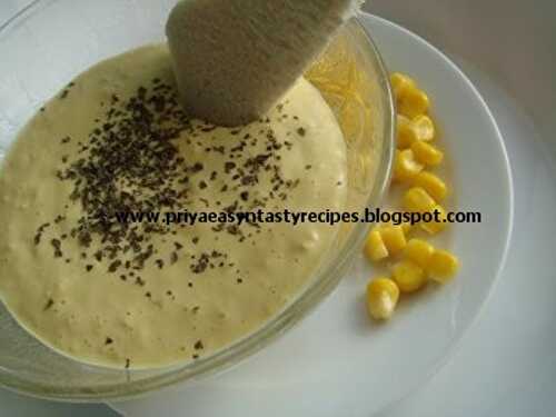 Cornkernels Cream Hummus