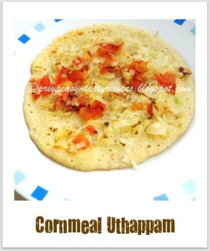 Cornmeal Uthappam