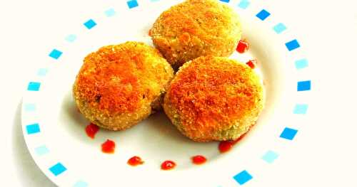Couscous & Peas Tikki