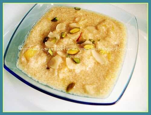 Cracked Wheat & Jackfruit Kheer