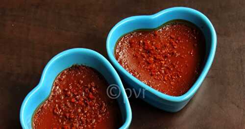 Créme Au Chocolat/Baked Chocolate Cream