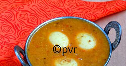 Dal Egg Curry - Nagaland Special