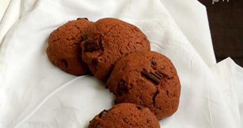 Double Chocolate Cookies