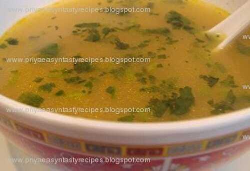 Drumstick Clear Soup