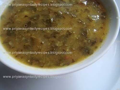 Drumstick Leaves Sambhar