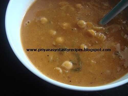 Easy Channa Masala