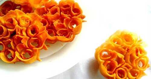 Eggless Achu Murukku/Rose Cookies/Achappam 