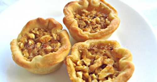 Eggless Butter Tarts