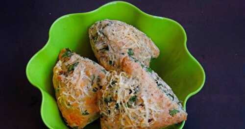 Eggless Cheese & Herb Scones