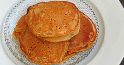 Eggless Gingerbread Pancake
