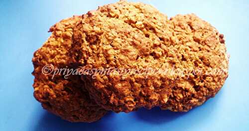 Eggless Gingery Carrot Cookies